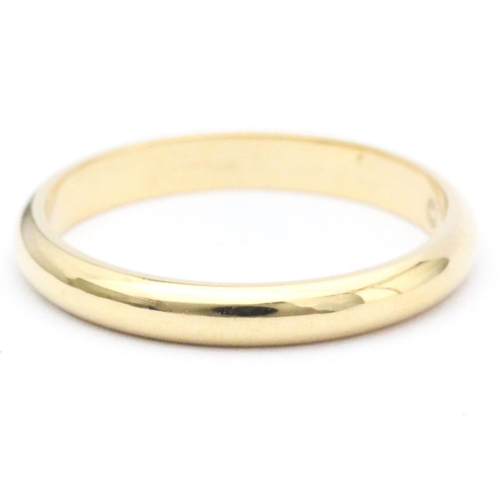 CARTIER  Wedding Band Ring #48 18K Yellow Gold BF561938